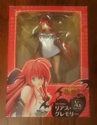 High School Dxd - Rias Gremory 1/4.  5 Pvc Figure With Exclusive Swimsuit.