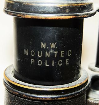 ULTRA RARE NWMP NORTH WEST MOUNTED POLICE Boer War Day & Night Binoculars 2