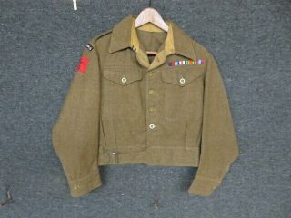 Wwii British Army 1940 Pattern Battledress Jacket - - Royal Signals