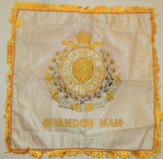 Seldom Seen Ww1 Cef Rnwmp Royal North West Mounted Police Pillow Case Kit Look