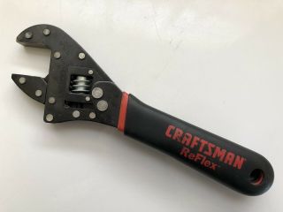 CRAFTSMAN Reflex Adjustable Wrench 45782 8 