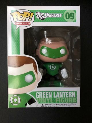 Funko Pop Vinyl Green Lantern Dc 09 Box