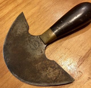 Vintage Leather Tools C S Osborne Newark Nj Round Knife 6”
