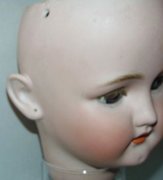 ANTIQUE BISQUE Doll Head SIMON & HALBIG Bergmann 13 1/2 3