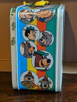 Vtg.  1977 Thermos THE FUNTASTIC WORLD OF HANNA - BARBERA METAL LUNCHBOX W/THERMOS 3