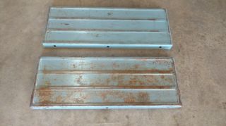 Vintage Delta Rockwell Table Saw 27 " X 10 " Steel Extension Wings Set
