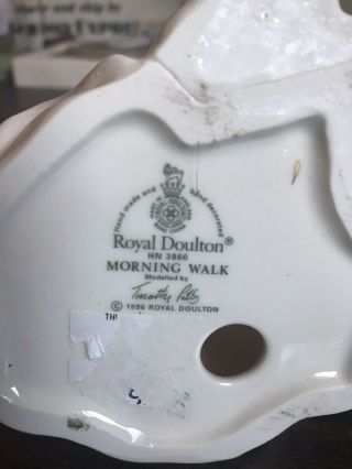 Royal Doulton Morning Walk HN 3860 Signed And Dated 3
