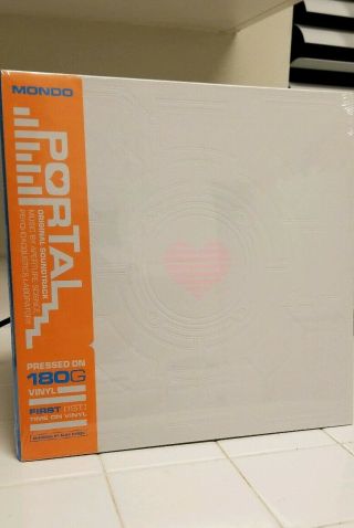 Portal Soundtrack Mondo 2lp Vinyl Blue/orange Variant