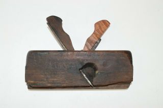 Vintage Antique Wooden Molding Plane Double 2 Blade Wood Plane Woodworking Tool 2
