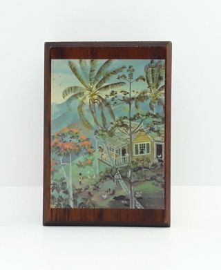 Annabella Box Hand Crafted Wood Trinket Box Featuring Art By Eve Foster