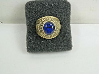 Fordham University 10k Gold 1995 Class Ring - Size 10 Mens - 22 Grams