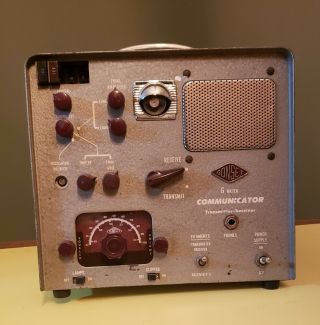 Vintage Gonset 6 Meter Communicator Transceiver Ham Amateur Radio