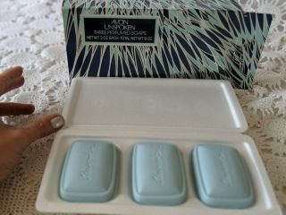 Avon Unspoken Three Perfumed Soaps Vintage Nos Made Usa
