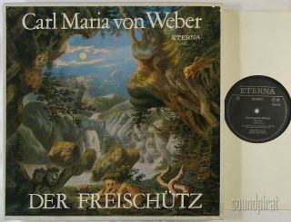 Carlos Kleiber Weber Der Freischutz Eterna Ed.  1 Stereo 3lp Box Set 826431 - 433 Nm