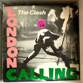 London Calling The Clash Epic Records 1st Press 1979 Vinyl