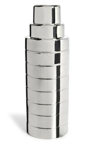 Beautifully Modern Ralph Lauren Montgomery Silver - Plated Cocktail Shaker $195