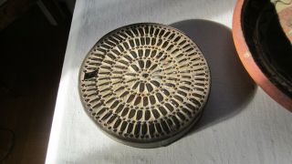 Punched Tin Cheese Mold - Mid 1800´s - Primitives Sweden