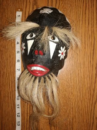 Vtg Sonora Yaqui Yoeme Indian Pascola Dance Mask Ethnographic Native American