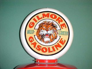 Gilmore Blu - Green Gas Pump Globe