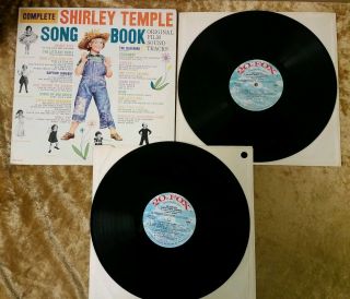 Shirley Temple Complete Shirley Temple Song Book 2x 12 " 33rpm 20th Fox Tcf - 103 - 2