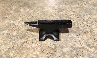 Vintage Miniature Anvil - 3 - 1/4” Long