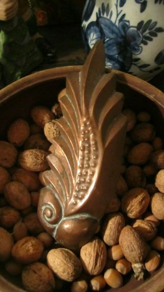 Seldom Seen Tinned Copper Baking Form - Antique - Handmade Sweden Christmas