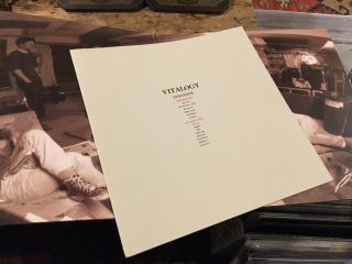 Pearl Jam Vitalogy 1st Press 1994 LP Vinyl Not For You Spin Black Circle 3