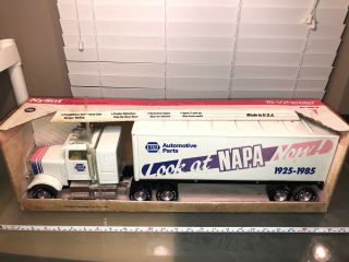 Nylint Napa Auto Parts Pressed Steel Freightliner Tractor Trailer Truck Usa