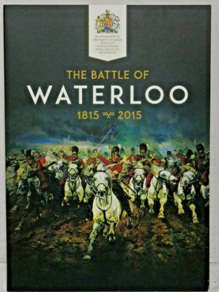 TOP QUALITY The Battle of Waterloo 200th anniversary collectors GOLD 14ct COIN 2