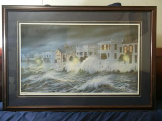 Jim Booth The Storm Classic Edition 9/21/1989 - 1990 Framed 39 X 261/2
