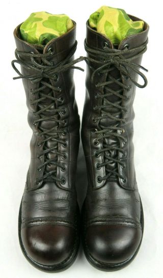 WWII US ARMY PARATROOPER JUMP BOOTS - CORCORAN SIZE 9E & 2 