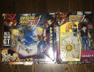 Dragon Ball Z Gt Vegeta & Trunks Jakks 2 Pack Figures