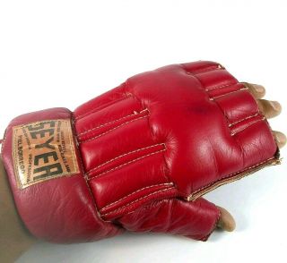 Vintage Seyer Boxing Gloves Sparing Bag Reyes