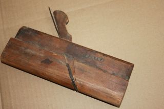 Antique Wooden Carpenter Molding Plane