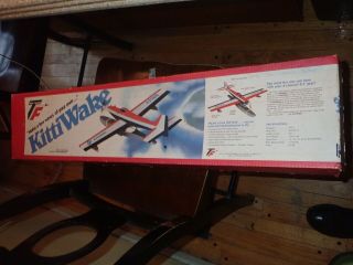 Vintage R/c Model Airplane Kit Top Flite Kittiwake Seaplane Ready To Build