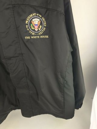 President Of The United States White House Issued Jacket Coat Mens Large Black 3