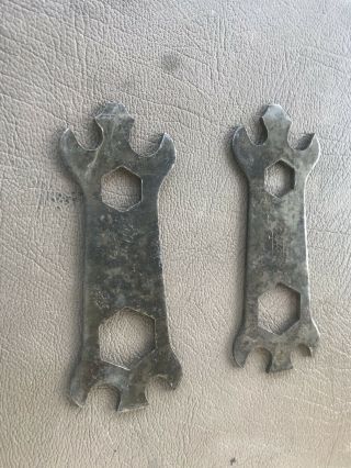 Two Maytag Script Multi Motor Wrenches Antique Hit And Miss Gas Engine 3