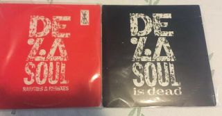De La Soul Is Dead Promo Vinyl And Rarities And Remixes Lp Rare Tommy Boy 2lp X2