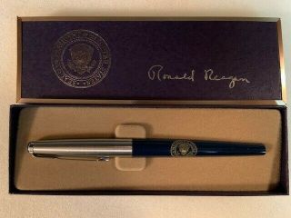 Rare President Ronald Reagan White House Pen Potus Seal Missing Ink Cartridge