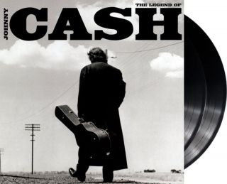 Johnny Cash " The Legend Of " 180gr Heavyweight Vinyl 2lp,  Mp3 2014