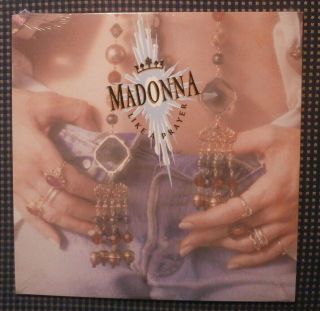 Rare Still Madonna Like A Prayer 1989 12 " Vinyl Record Lp U.  S.  1st Pressing
