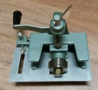 Vintage Harry M.  Fraser Model 500 Cutting Machine Cloth Etc Metal
