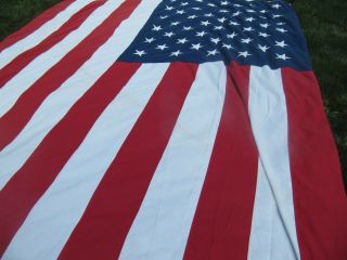 American Flag 50 Star X - Large 9ft X 12ft 8 " Commercial Size Flag Pole Rn12741