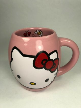 Pink Hello Kitty Extra Large Sanrio Collectible Ceramic Coffee Tea Mug Oversized