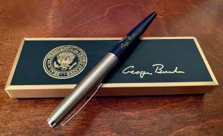 Rare George H.  W.  Bush Presidential Seal Pen - White House Issued - Bill Signer