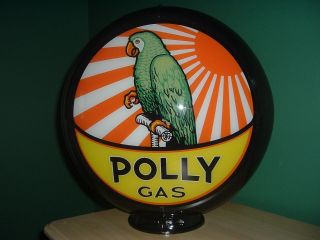 Polly Gasoline Gas Pump Globe
