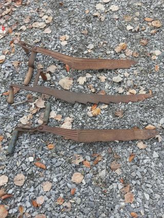 Antique Hay Saws.  Very Old