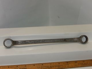 Vintage Herbrand 13/16 " X 3/4 " Box End Wrench,  No.  3931,  Made In Usa