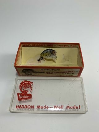 Vintage Heddon Fly Rod Punkinseed Punkie Spook Crappie