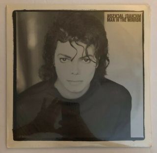 Michael Jackson - Man In The Mirror - 1987 Us 12” Single Bad